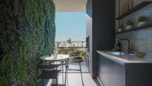 APARTAMENTO 60m2 - VARANDA - 4K